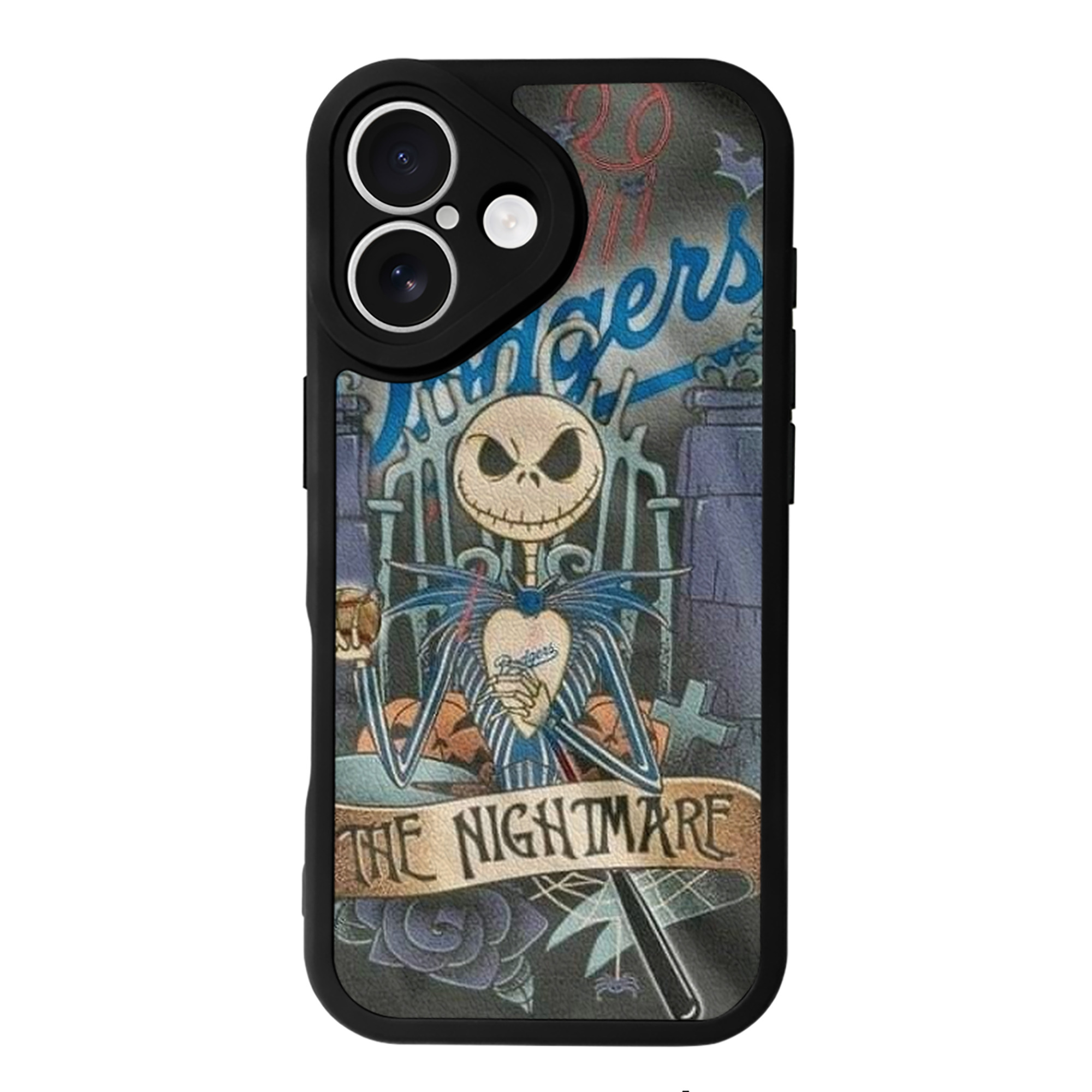  IPhone 16 Silicone Leather Case – UV Print, Lambskin Texture – Perfect Fit, Wireless Charging Compatible, Scratch Resistant, Precise Cutouts – Stylish Protection For IPhone 16